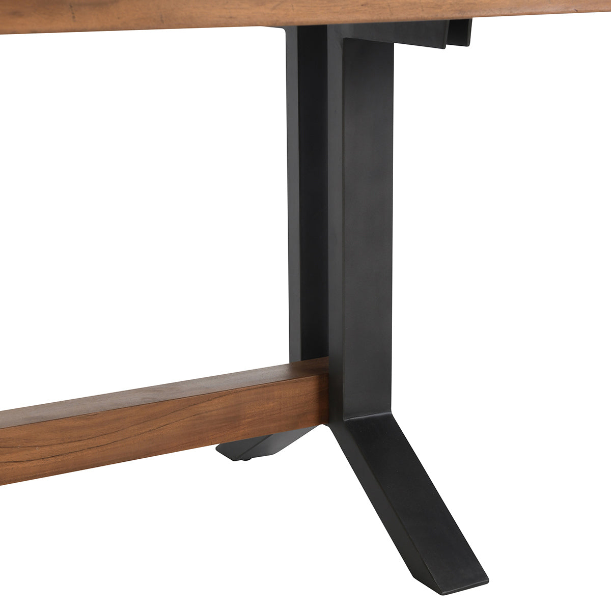 Amber Brown Acacia Wood Dining Table Bellamy Dining Table Collection