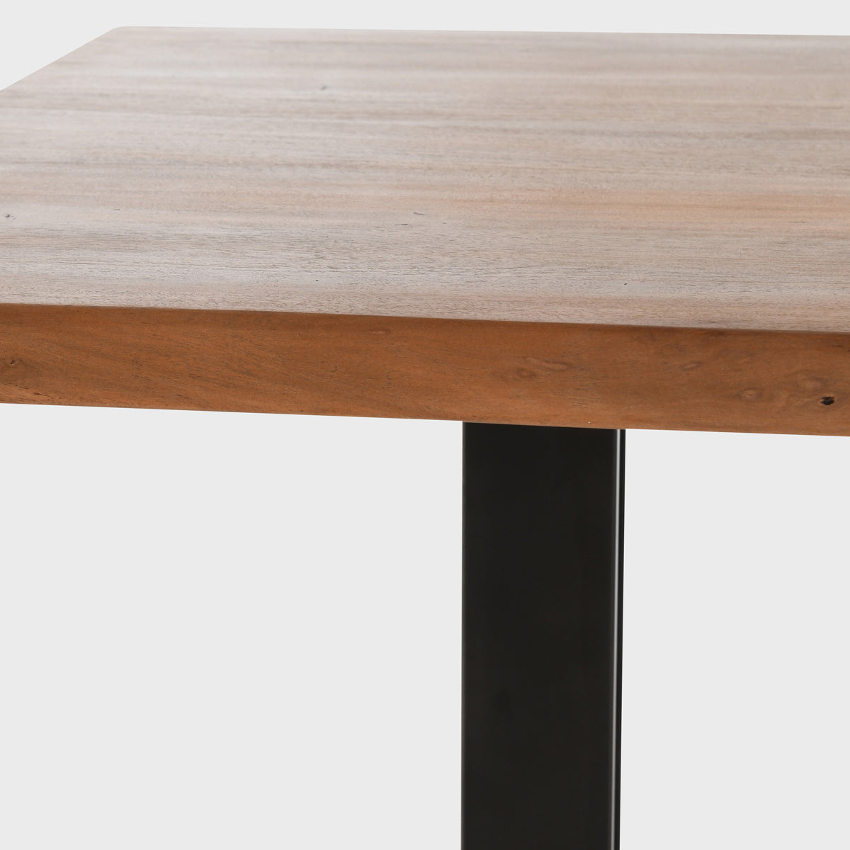 Amber Brown Acacia Wood Dining Table Bellamy Dining Table Collection