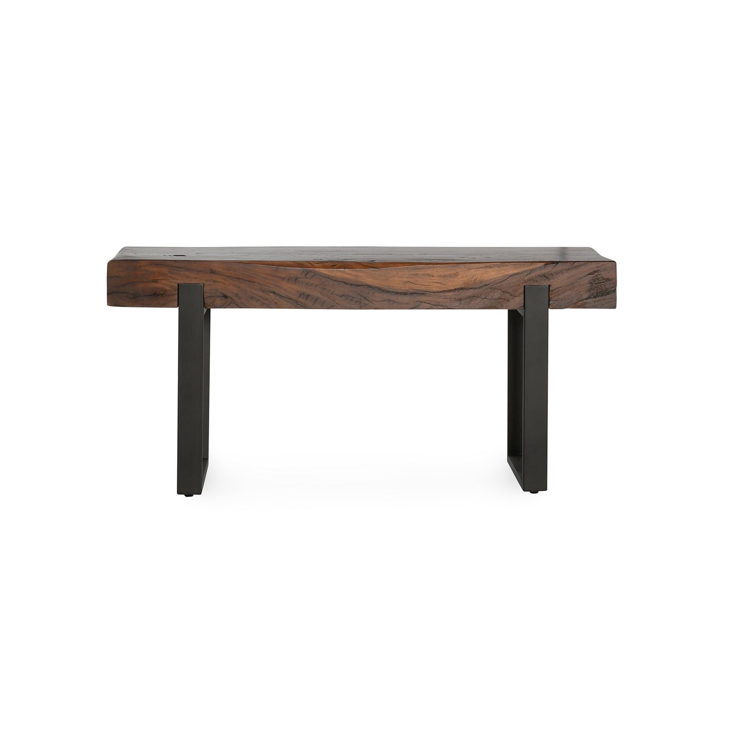 Rustic Brown Reclaimed Wood Console Table Duarte Console Table Collection