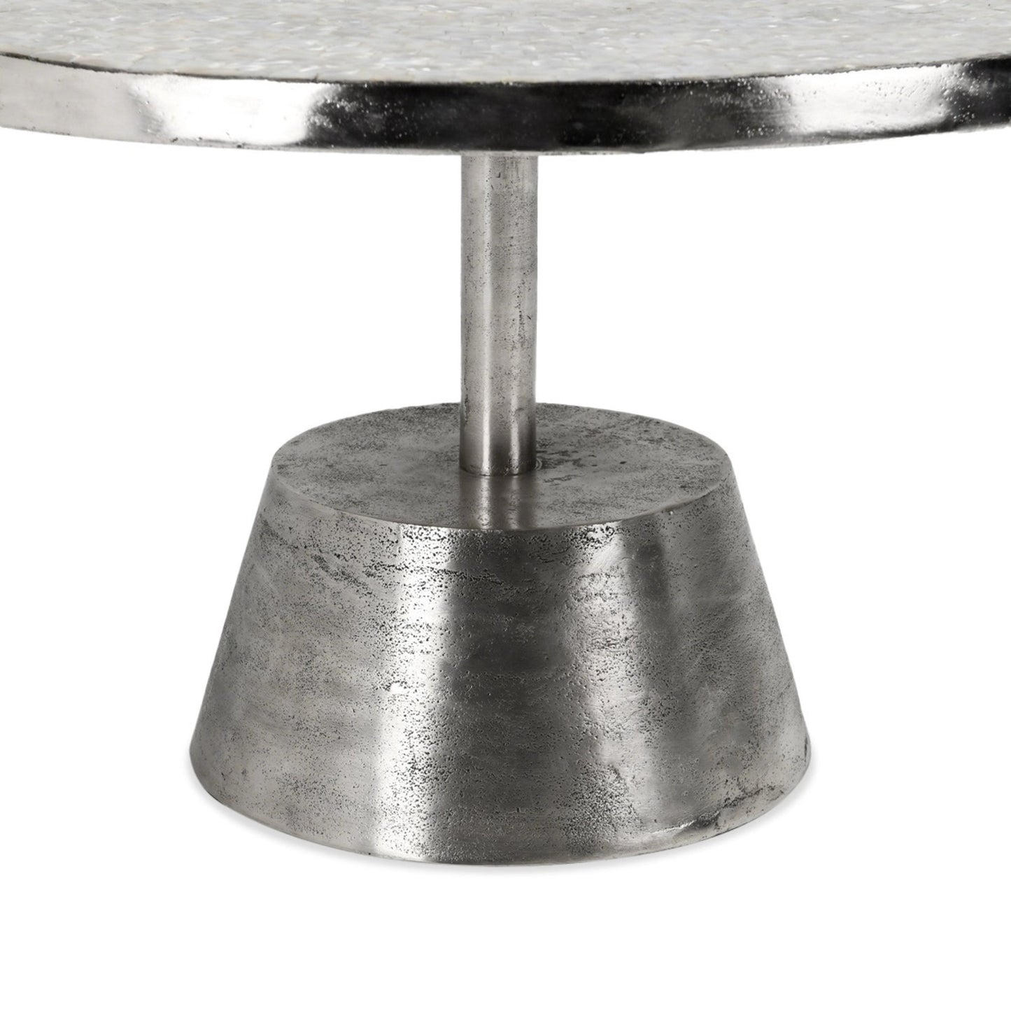 Silver Iron Coffee Table Ariel Coffee Table Collection