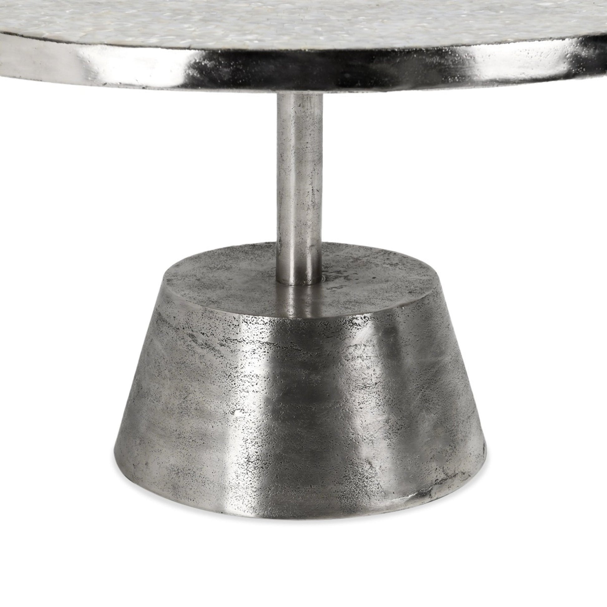 Silver Iron Coffee Table Ariel Coffee Table Collection