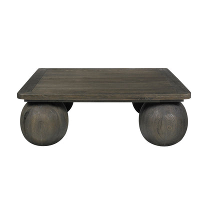 Dark Brown Oak Wood Coffee Table Redondo Coffee Table Collection