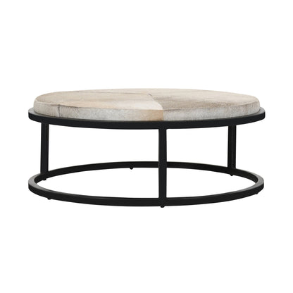 Sparrow Gray Hair on Hide Coffee Table Hayword Coffee Table Set of 2 Collection