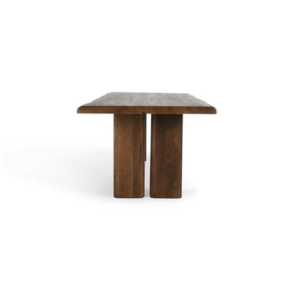 Artisan Brown Mango Wood Dining Table Holmes Dining Table Collection