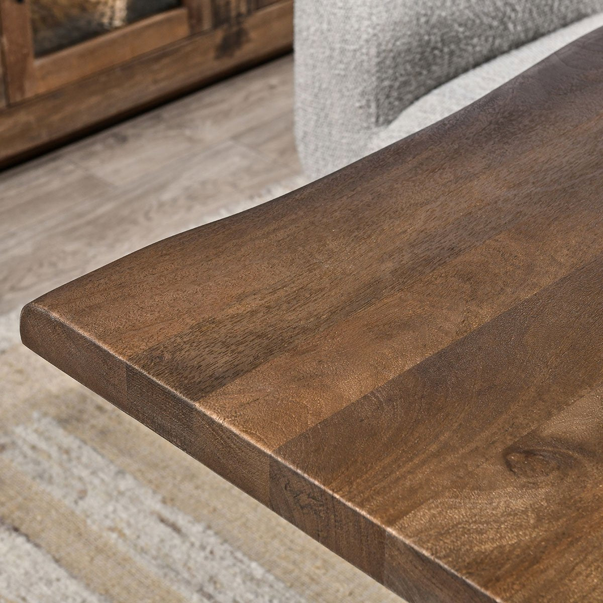 Artisan Brown Mango Wood Dining Table Holmes Dining Table Collection