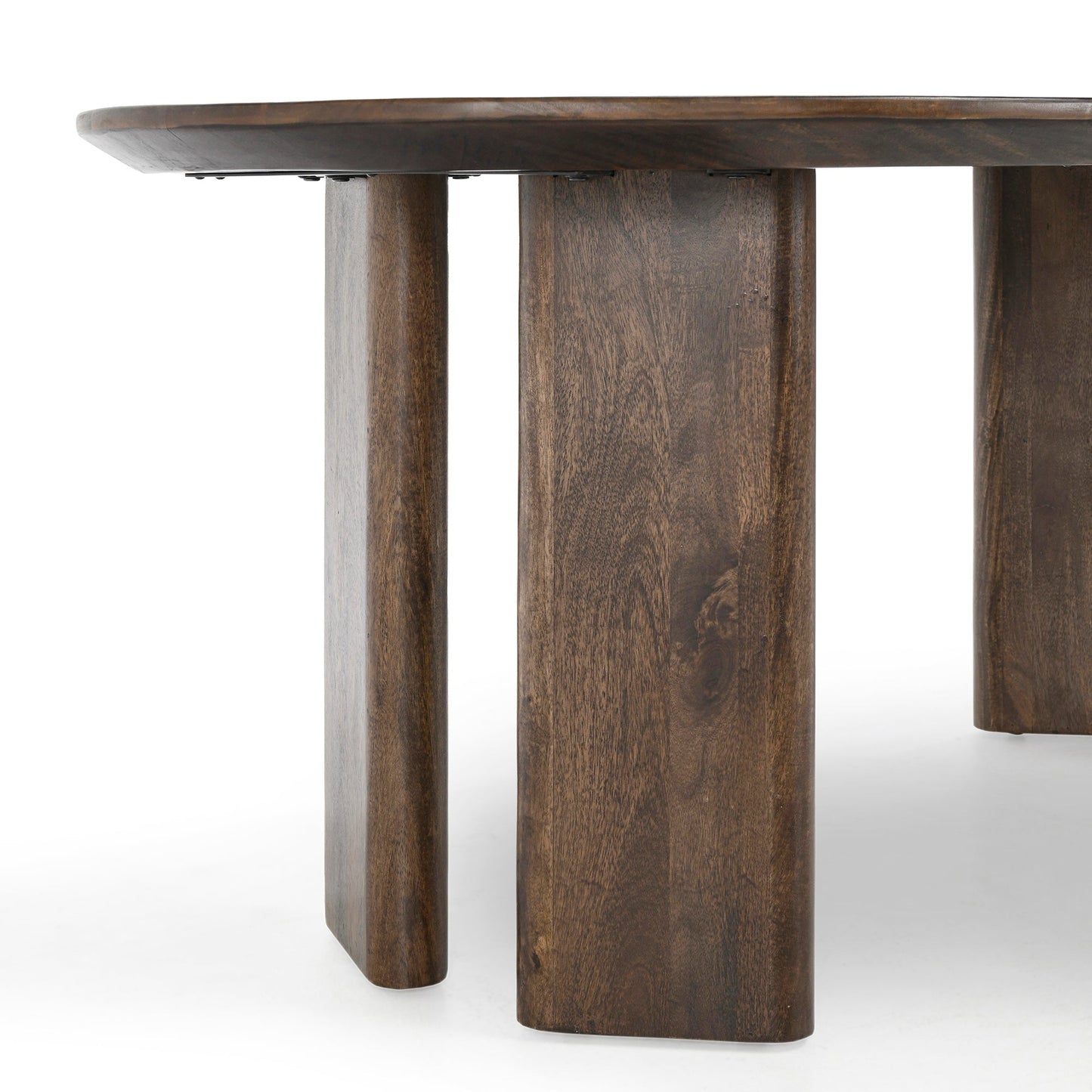 Bark Brown Mango Wood Dining Table Norwood Dining Table Collection