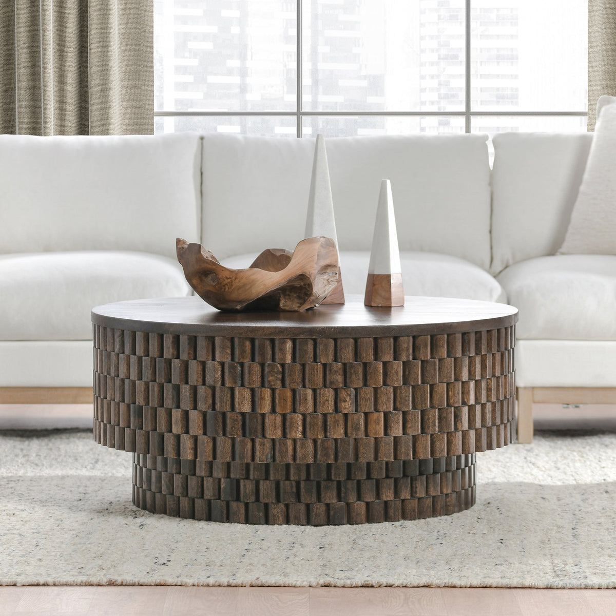 Briarstone Coffee Table with Casters