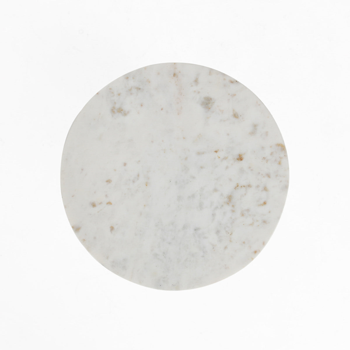 White Marble Accent & End Table Leyton Accent Table Collection