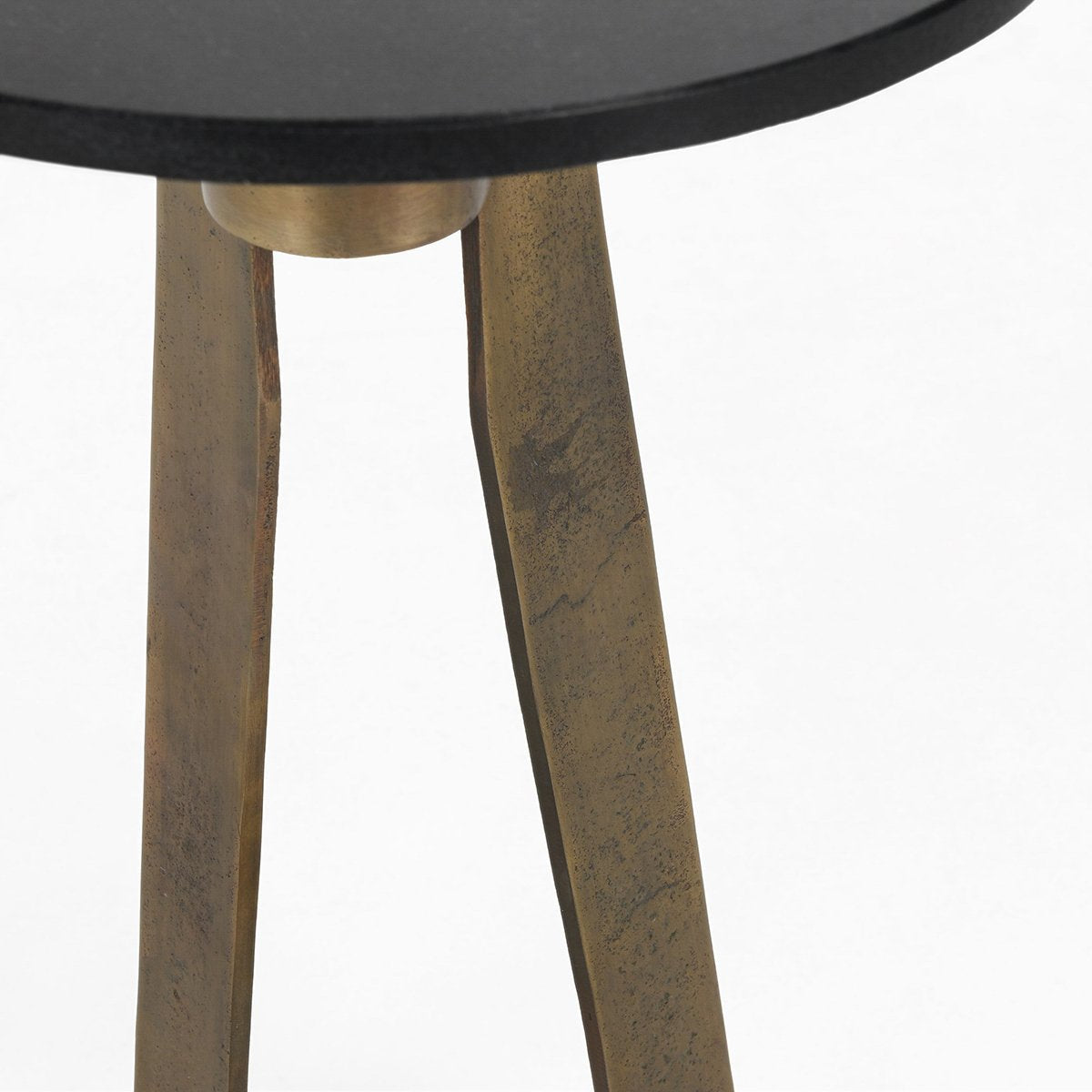 Black Marble Accent & End Table Leyton Accent Table Collection