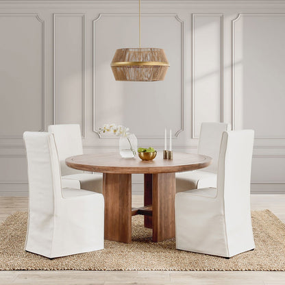 Hickory Brown Mango Wood Dining Table Selena Dining Table Collection