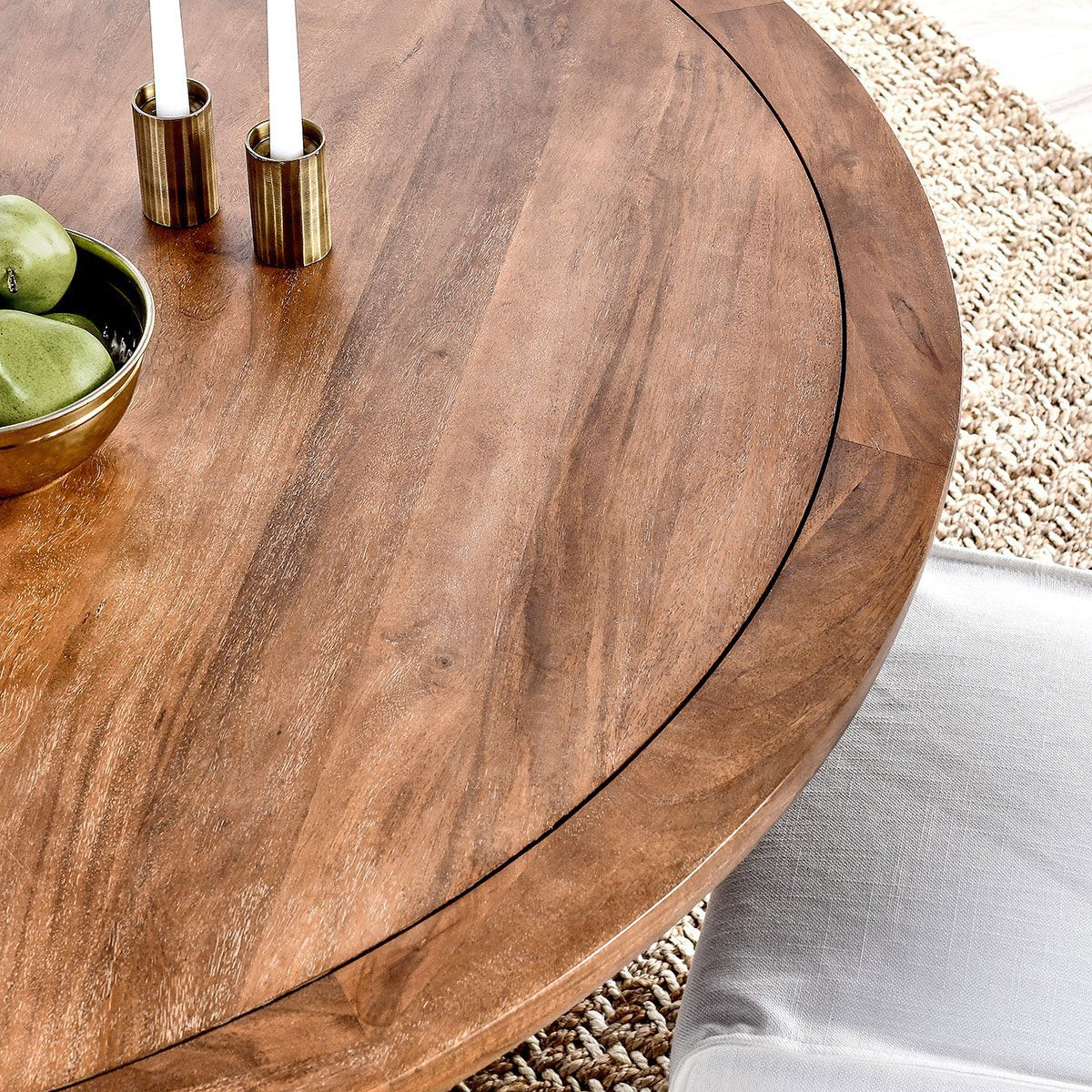 Hickory Brown Mango Wood Dining Table Selena Dining Table Collection