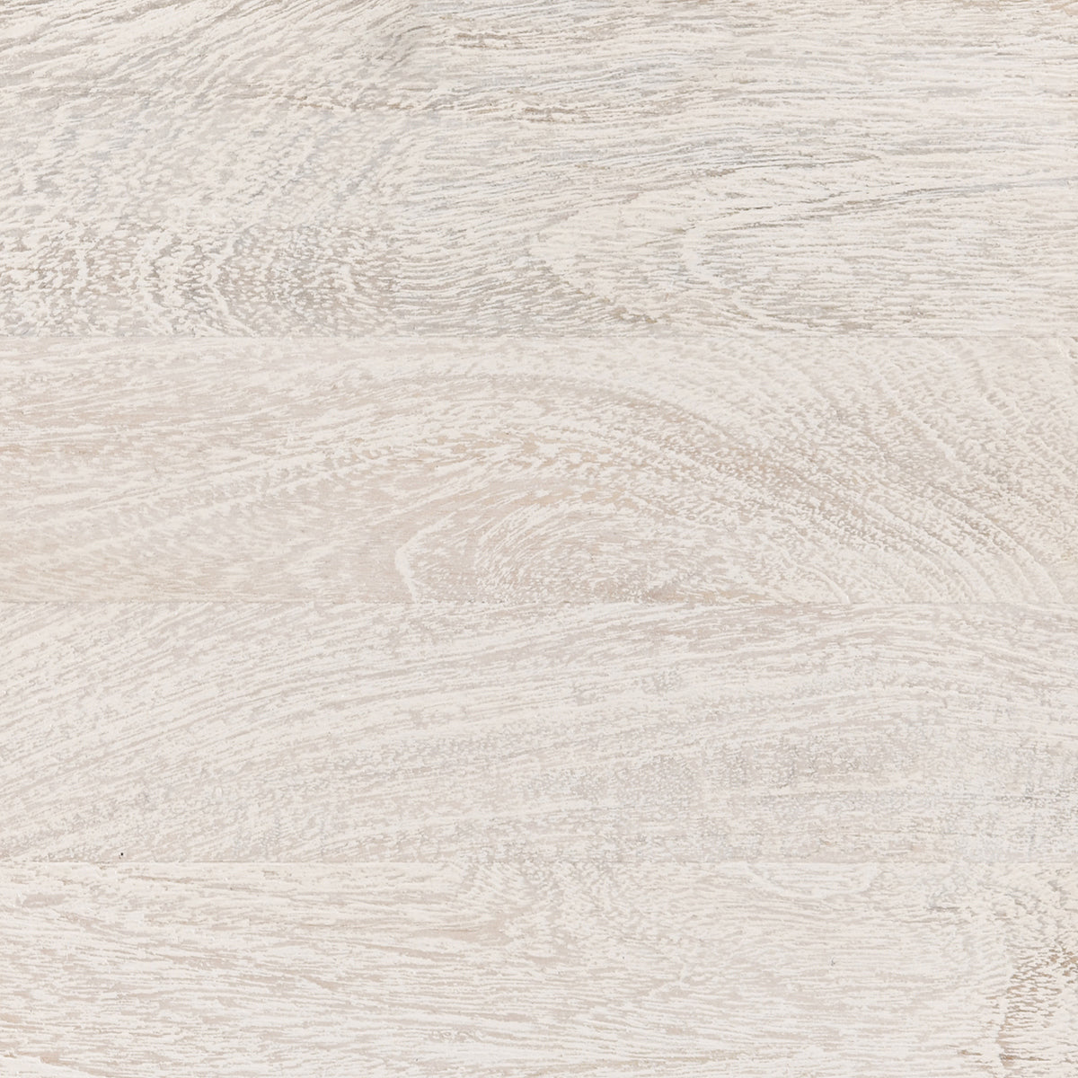 Coastal White Mango Wood Coffee Table Norwood Coffee Table with Casters Collection