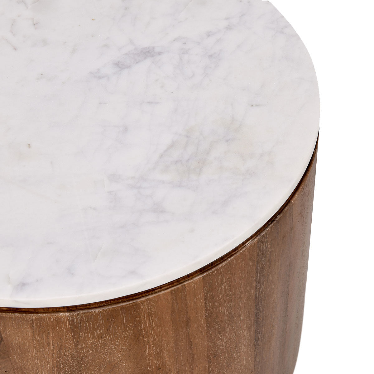Hickory Brown Mango Wood Accent & End Table Josie End Table Collection