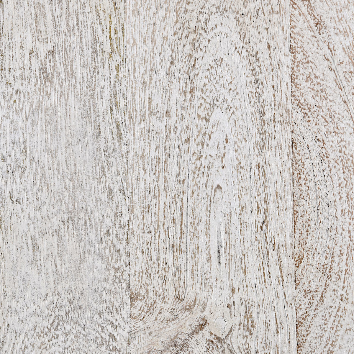 Coastal White Mango Wood Accent & End Table Norwood End Table Collection