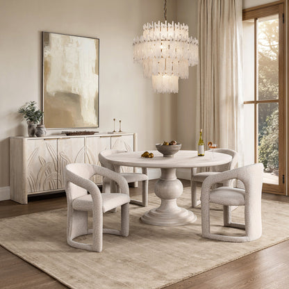 Creamwood Mango Wood Dining Table Hera Dining Table Collection