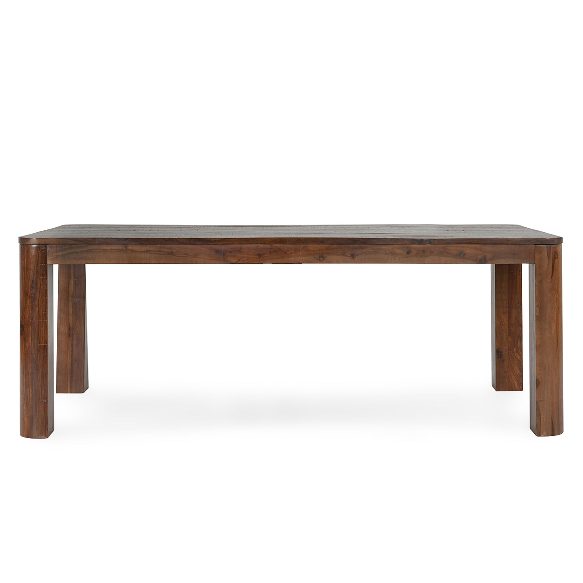 Rustic Brown Reclaimed Wood Dining Table Nemi Dining Table Collection
