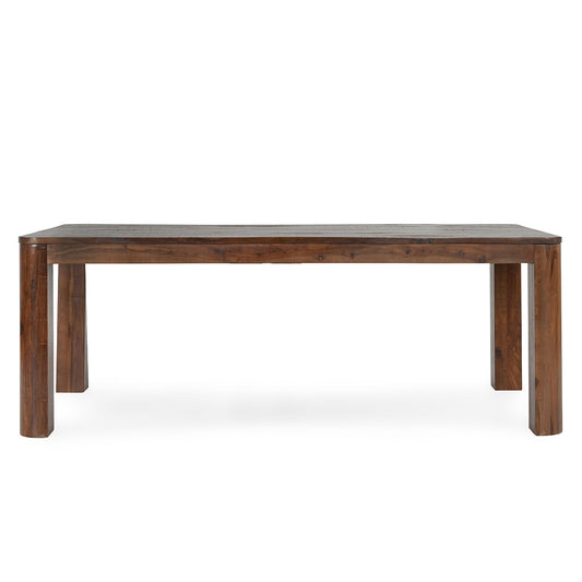 Rustic Brown Reclaimed Wood Dining Table Nemi Dining Table Collection
