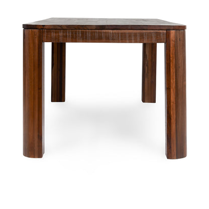 Rustic Brown Reclaimed Wood Dining Table Nemi Dining Table Collection