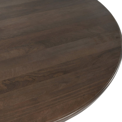 Cocoa Brown Mango Wood Dining Table Brookside Dining Table Collection
