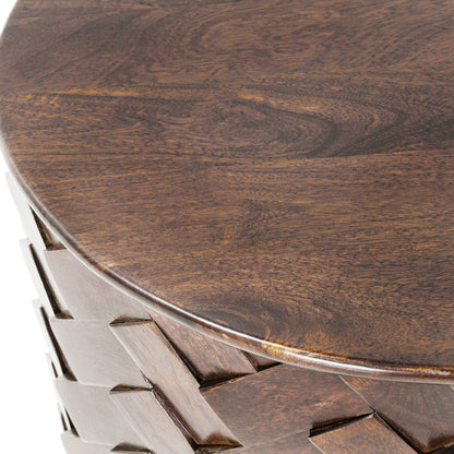 Kona Brown Mango Wood Accent & End Table Shira End Table Collection