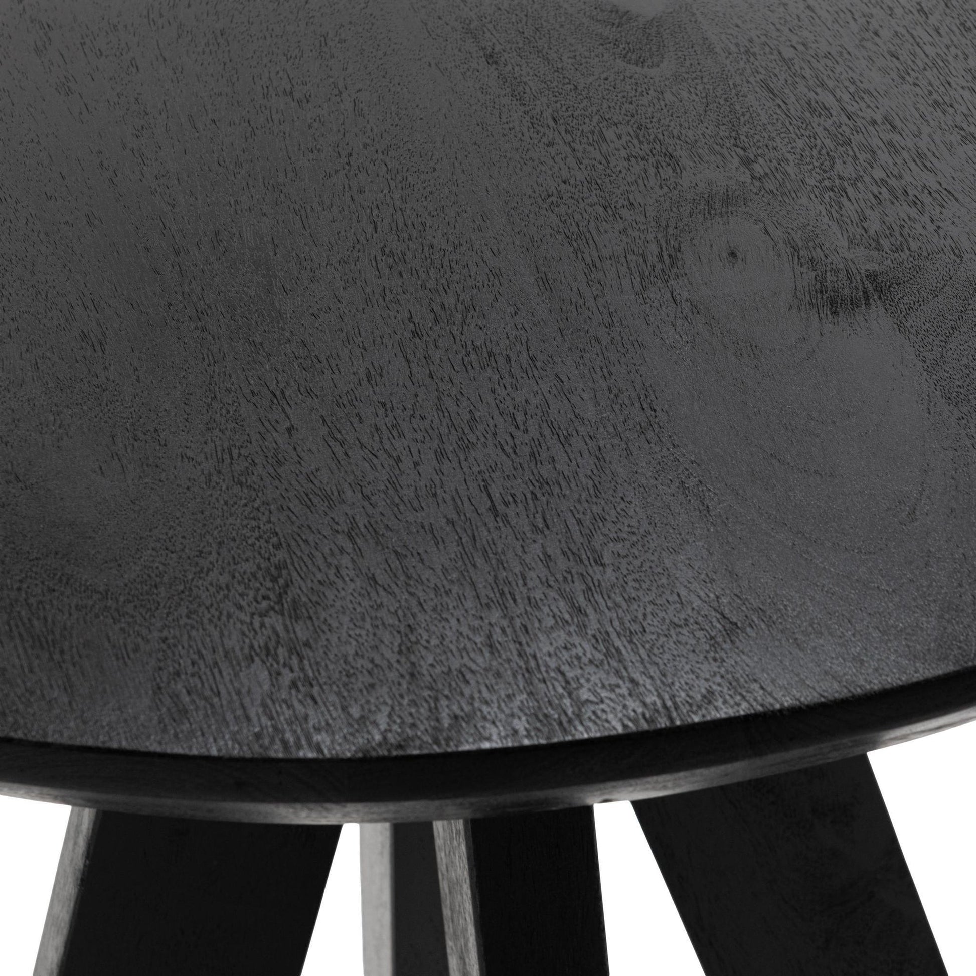 Black Mango Wood Bar & Counter Table Rodrigo Counter Table Collection
