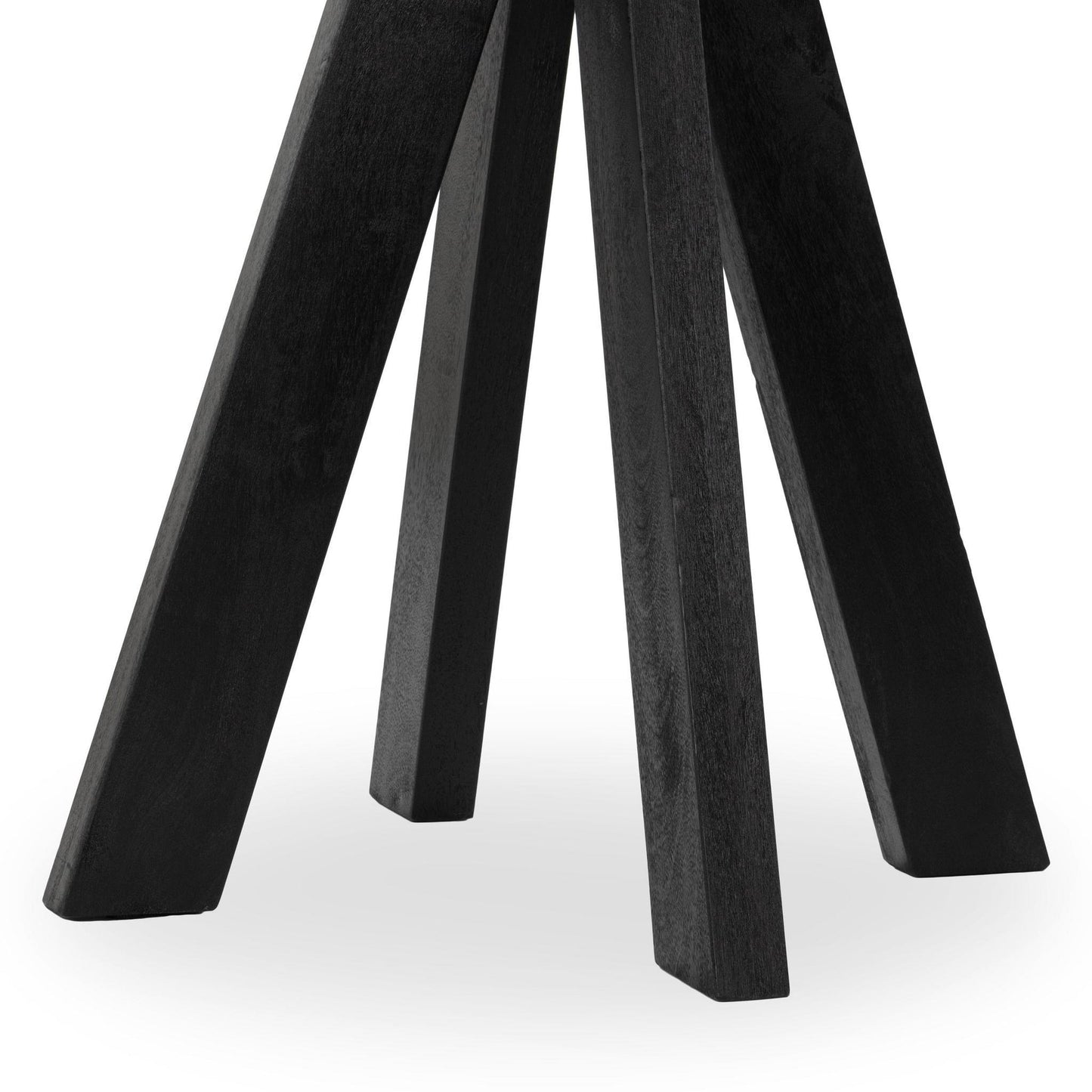 Black Mango Wood Bar & Counter Table Rodrigo Counter Table Collection
