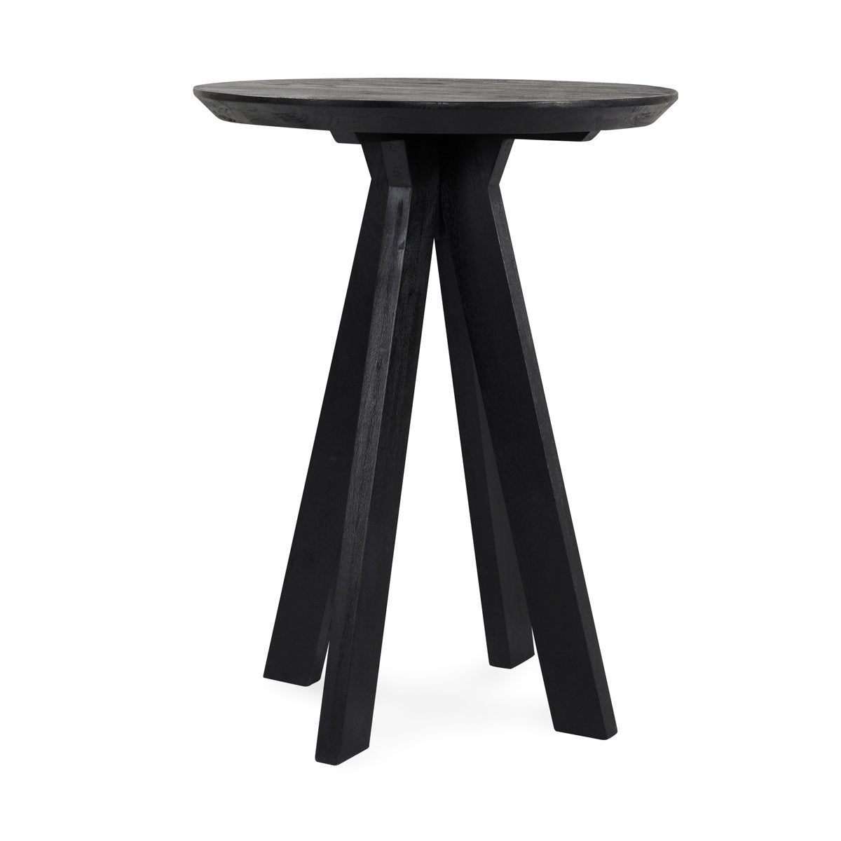 Black Mango Wood Bar & Counter Table Rodrigo Bar Table Collection