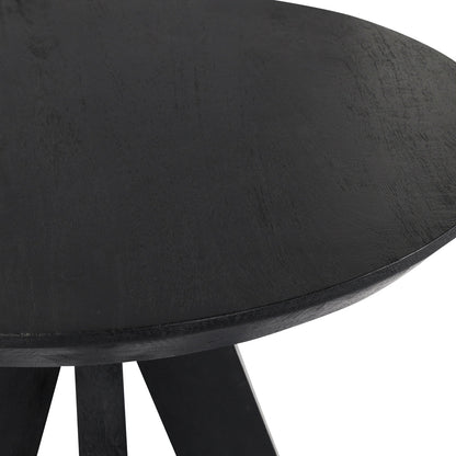 Black Mango Wood Bar & Counter Table Rodrigo Bar Table Collection