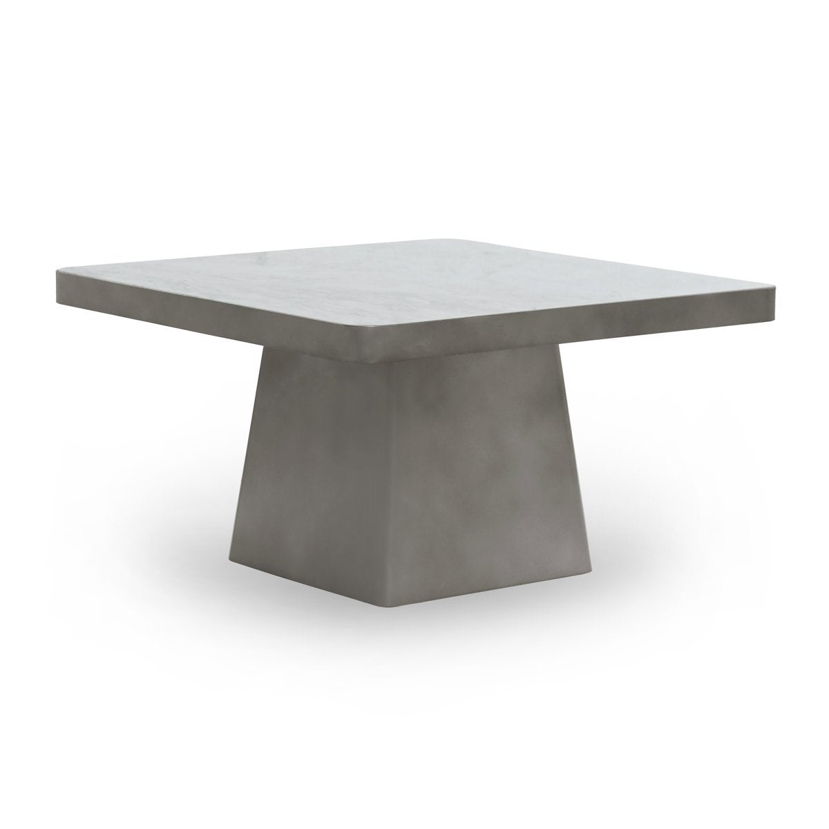 White/Slate Gray Marble Coffee Table Far Coffee Table Collection