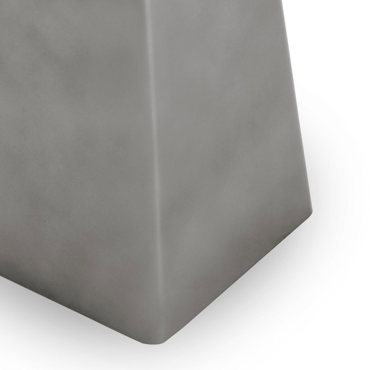 White/Slate Gray Marble Accent & End Table Far End Table Collection