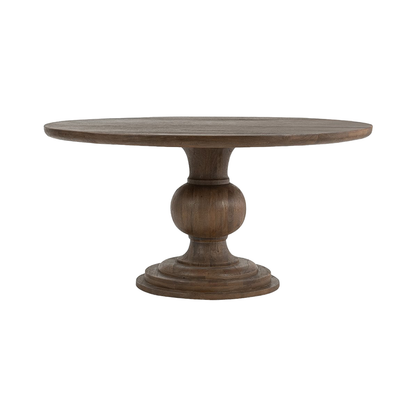 Pecan Brown Mango Wood Dining Table Hera Dining Table Collection