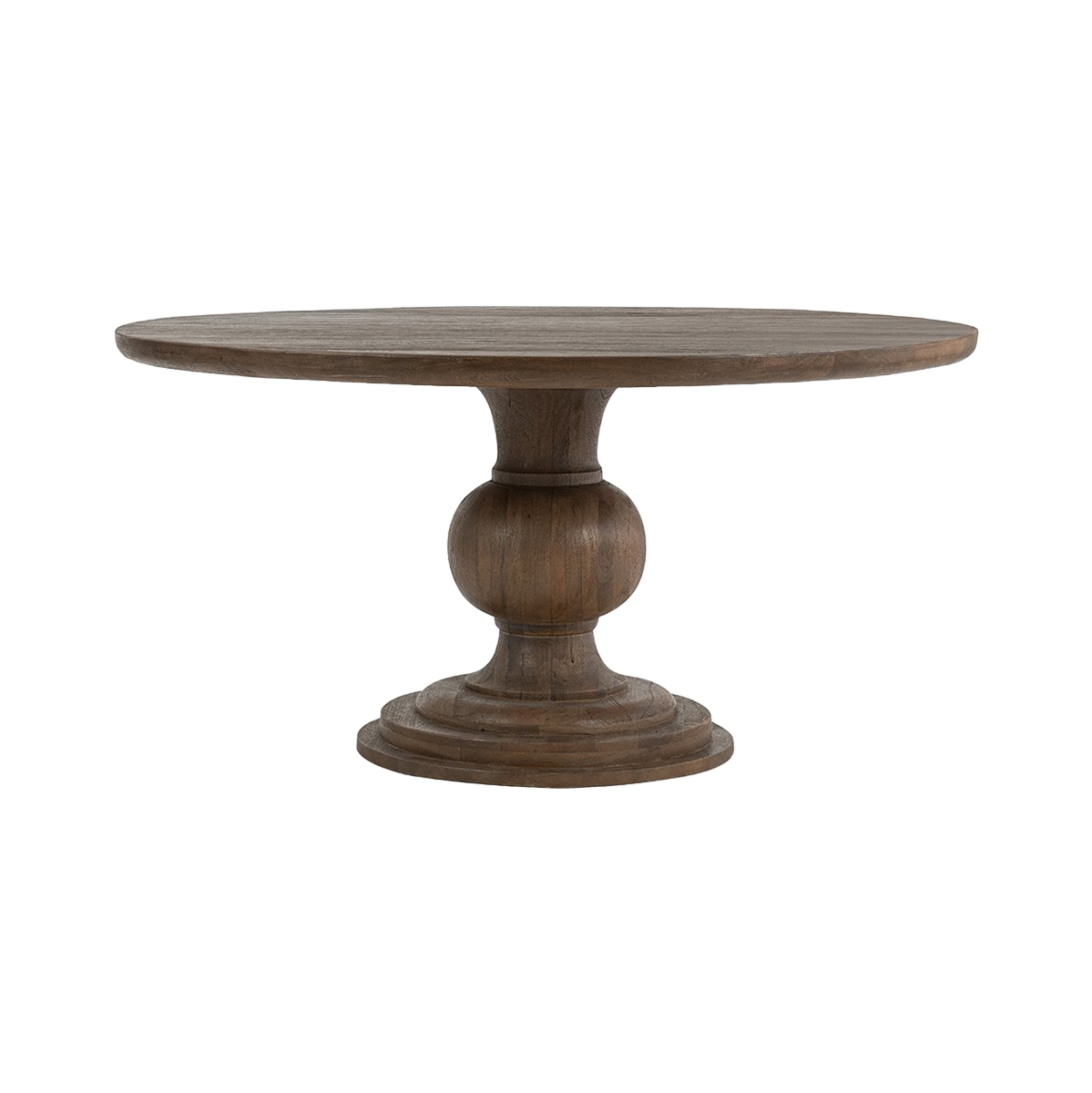 Pecan Brown Mango Wood Dining Table Hera Dining Table Collection