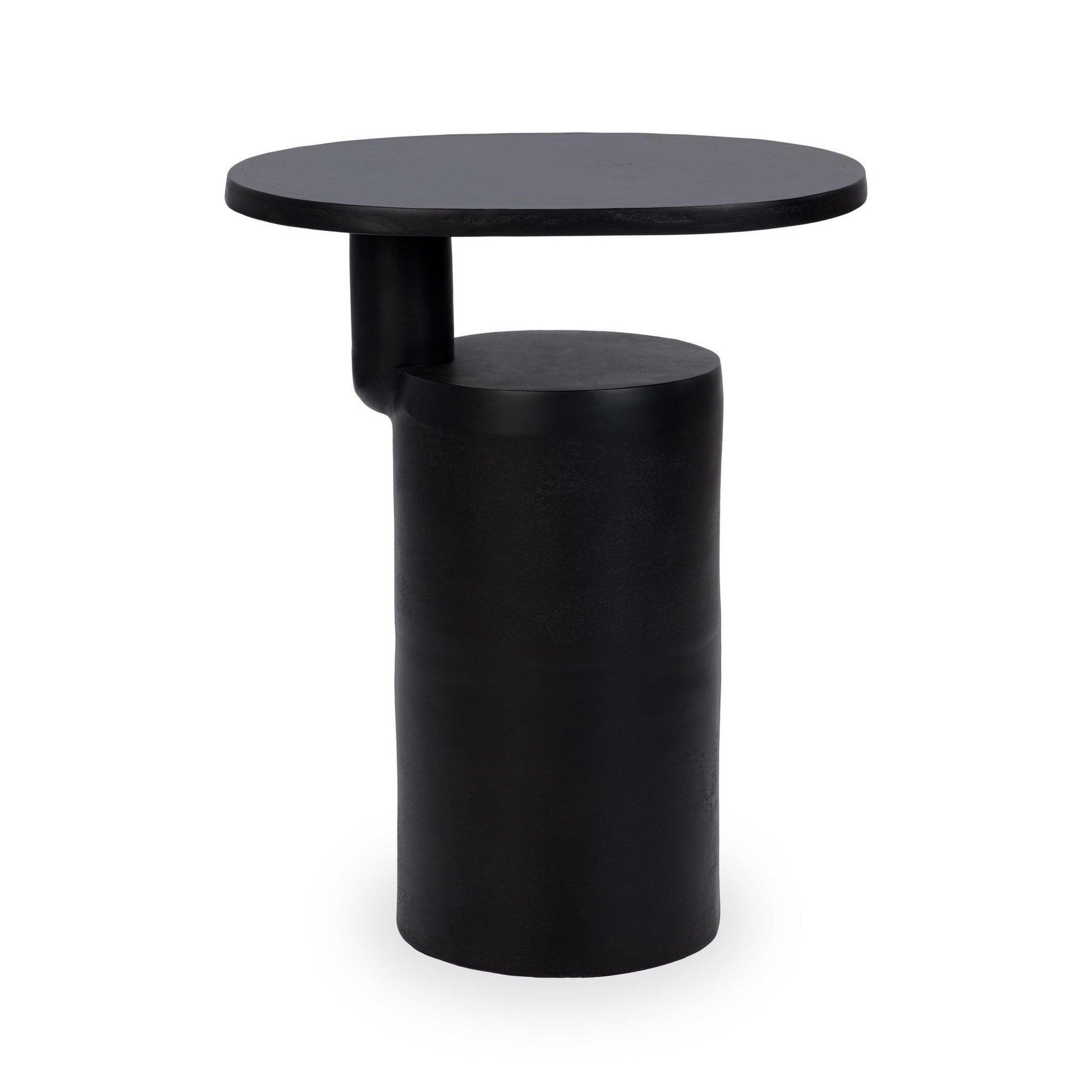 Black Cast Aluminum Accent & End Table Decklyn Accent Table Collection