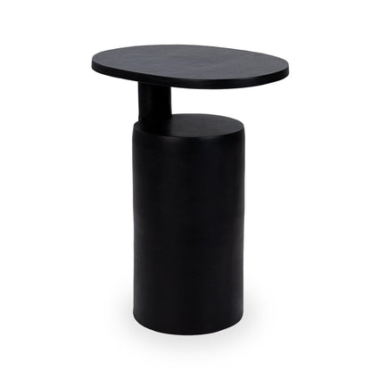 Black Cast Aluminum Accent & End Table Decklyn Accent Table Collection