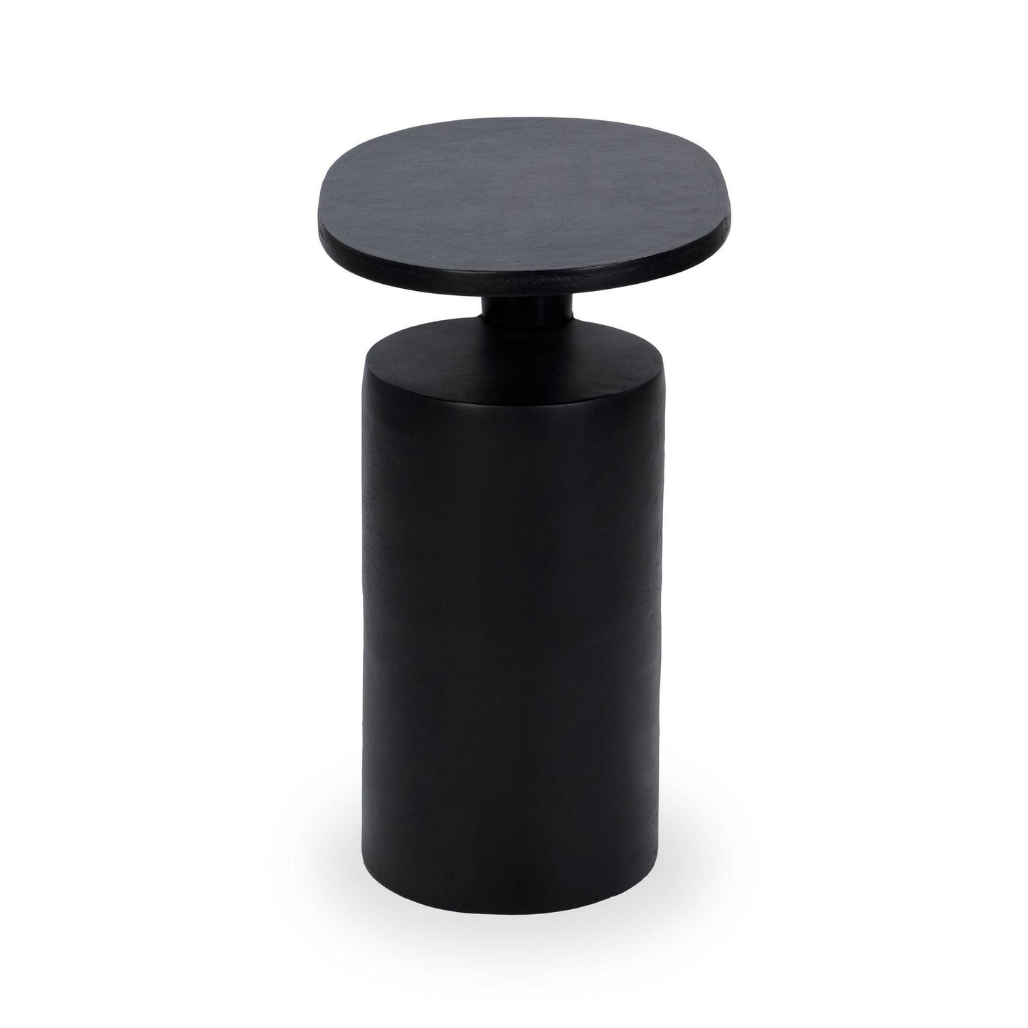 Black Cast Aluminum Accent & End Table Decklyn Accent Table Collection