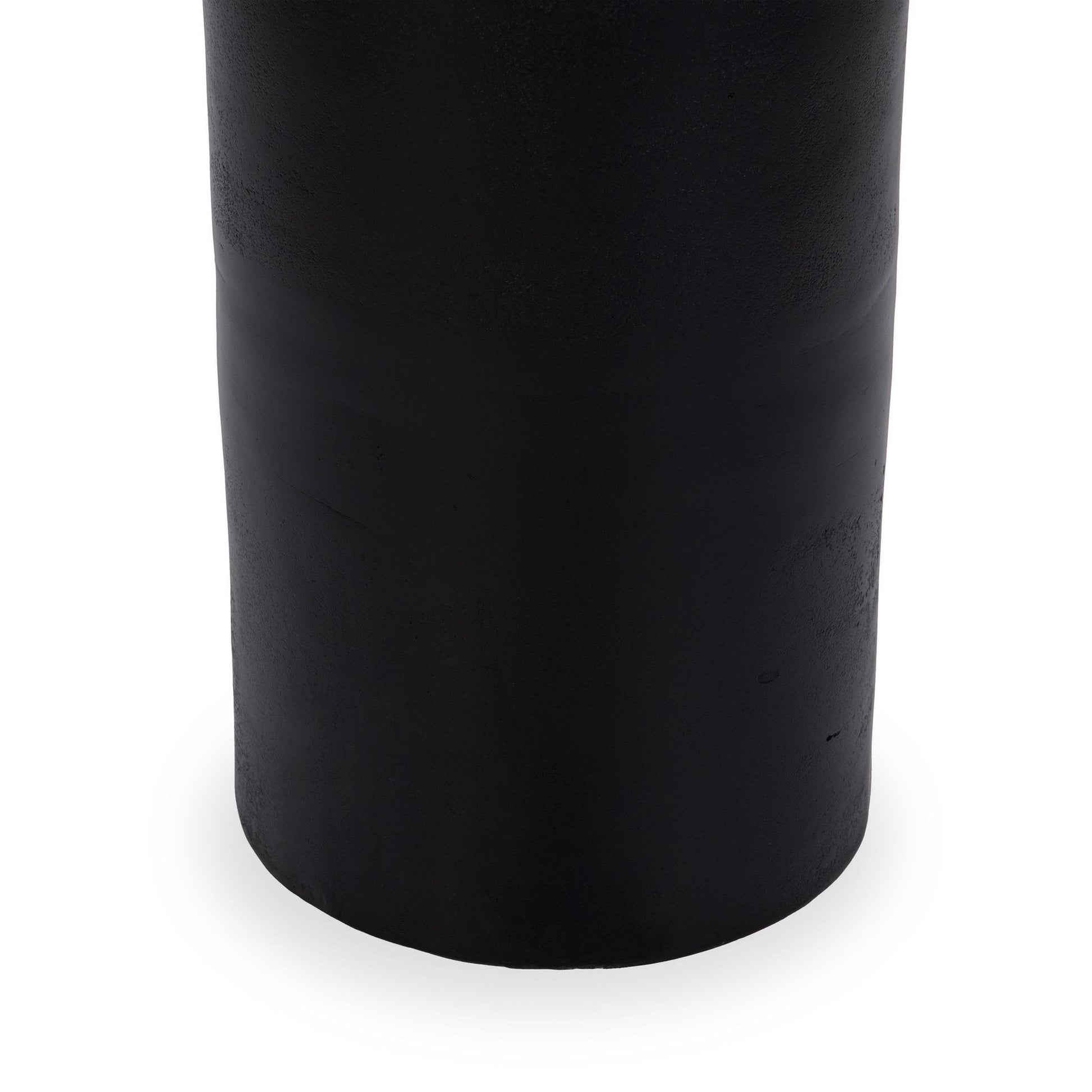 Black Cast Aluminum Accent & End Table Decklyn Accent Table Collection