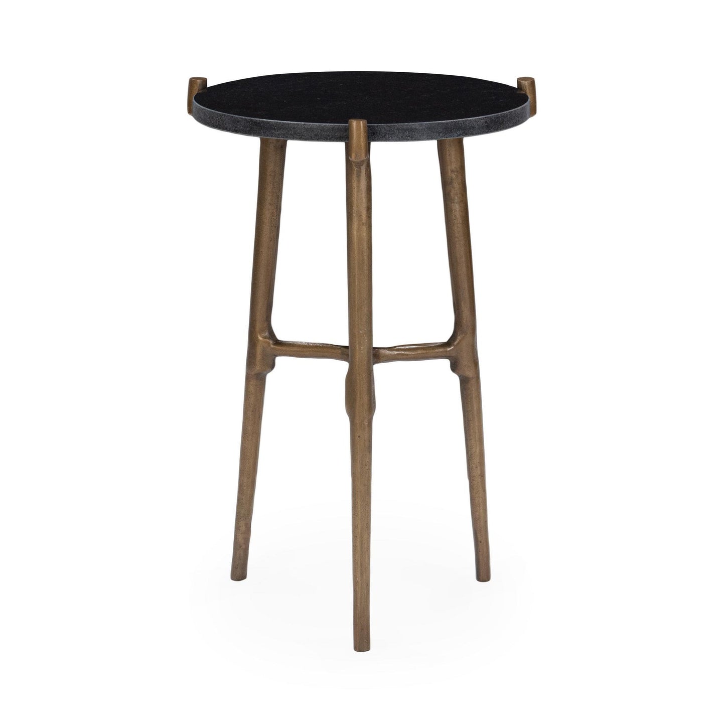 Black Marble Accent & End Table Halley Accent Table Collection