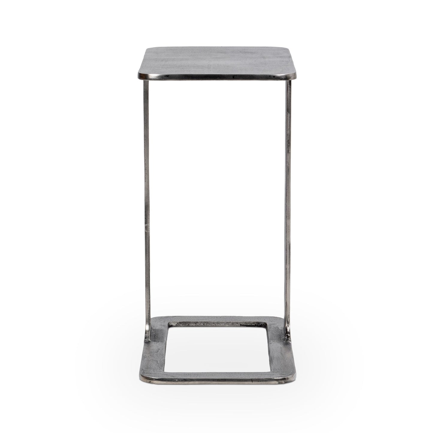 Antique Nickle Cast Aluminum Accent & End Table Geanna Accent Table Collection
