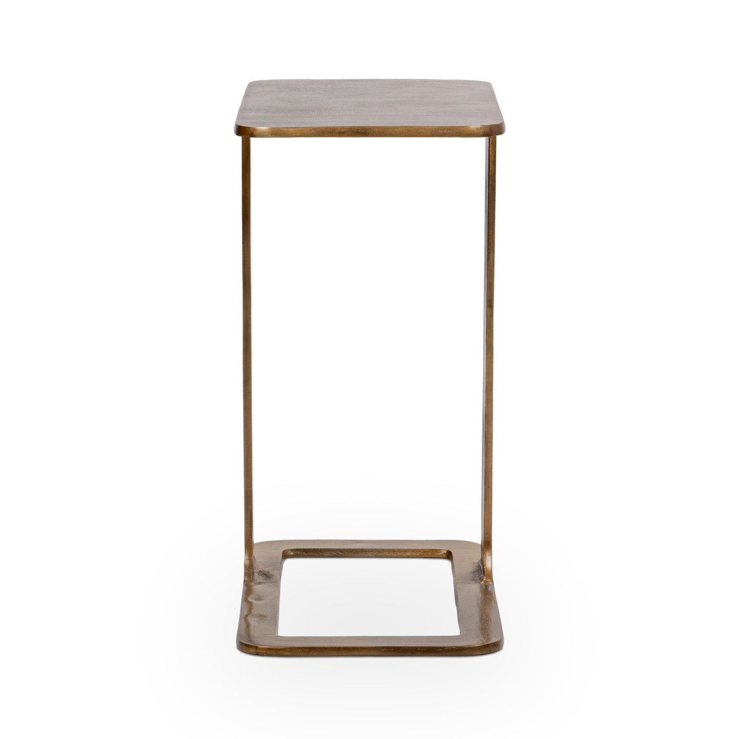 Antique Brass Cast Aluminum Accent & End Table Geanna Accent Table Collection