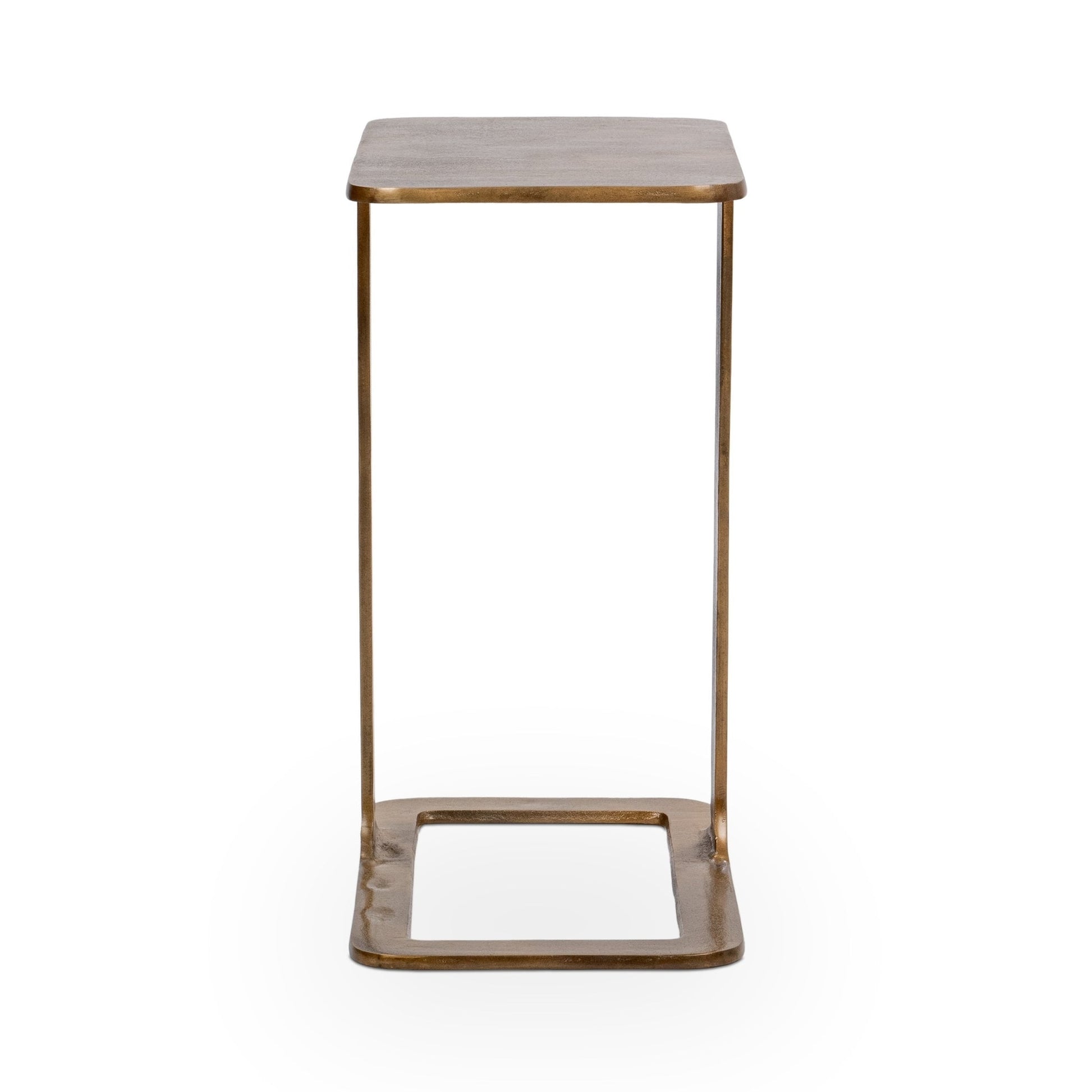 Antique Brass Cast Aluminum Accent & End Table Geanna Accent Table Collection