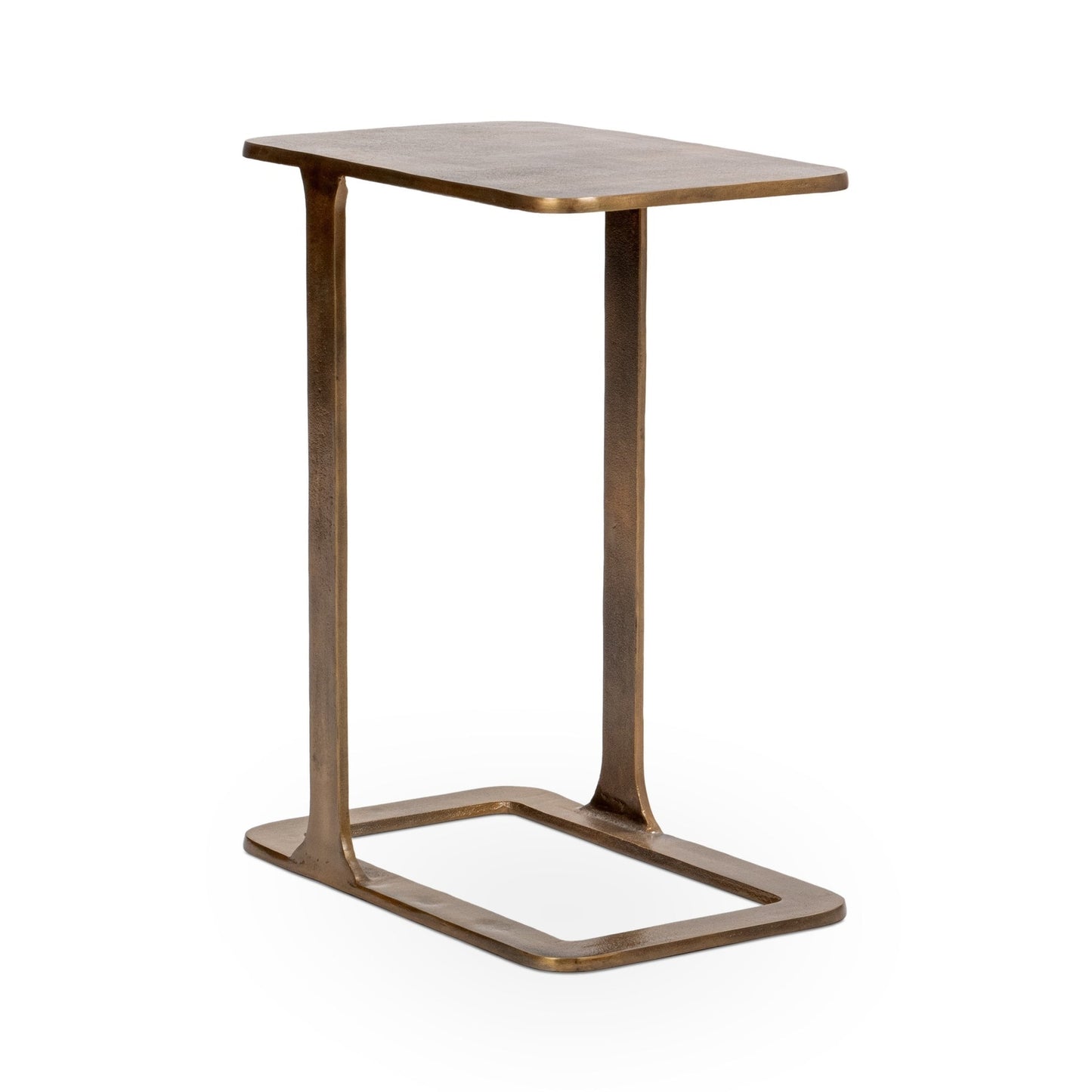 Antique Brass Cast Aluminum Accent & End Table Geanna Accent Table Collection