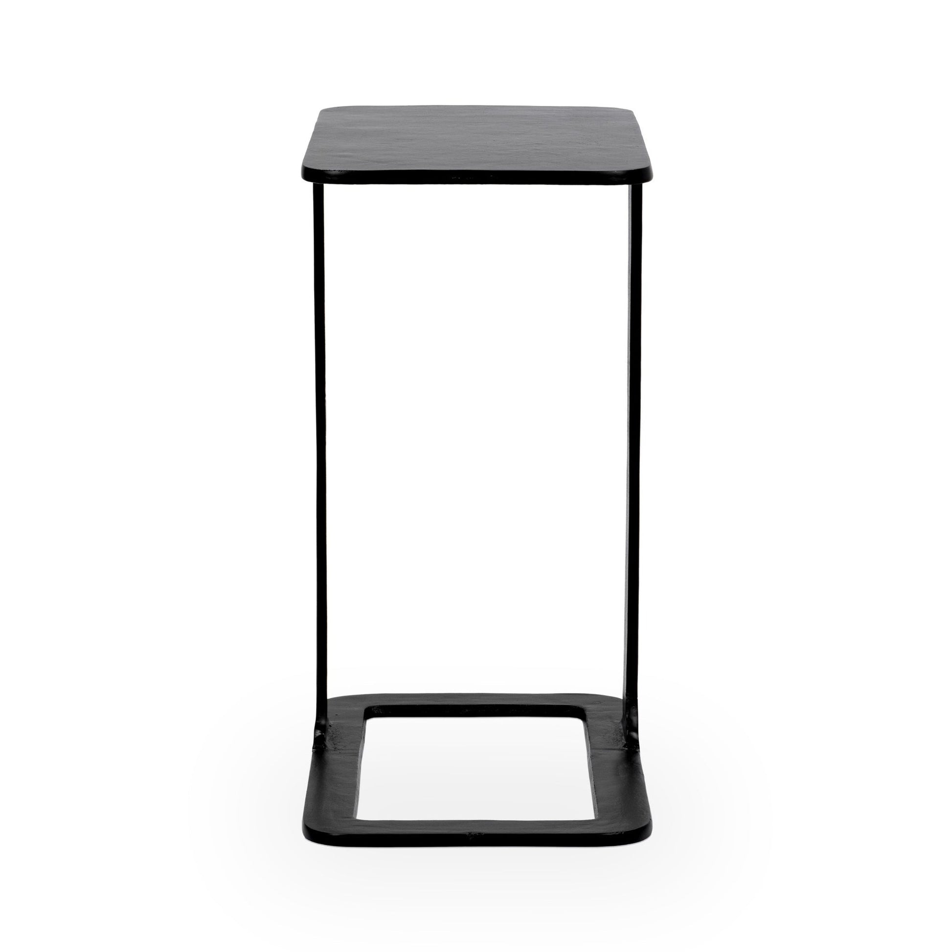 Black Cast Aluminum Accent & End Table Geanna Accent Table Collection