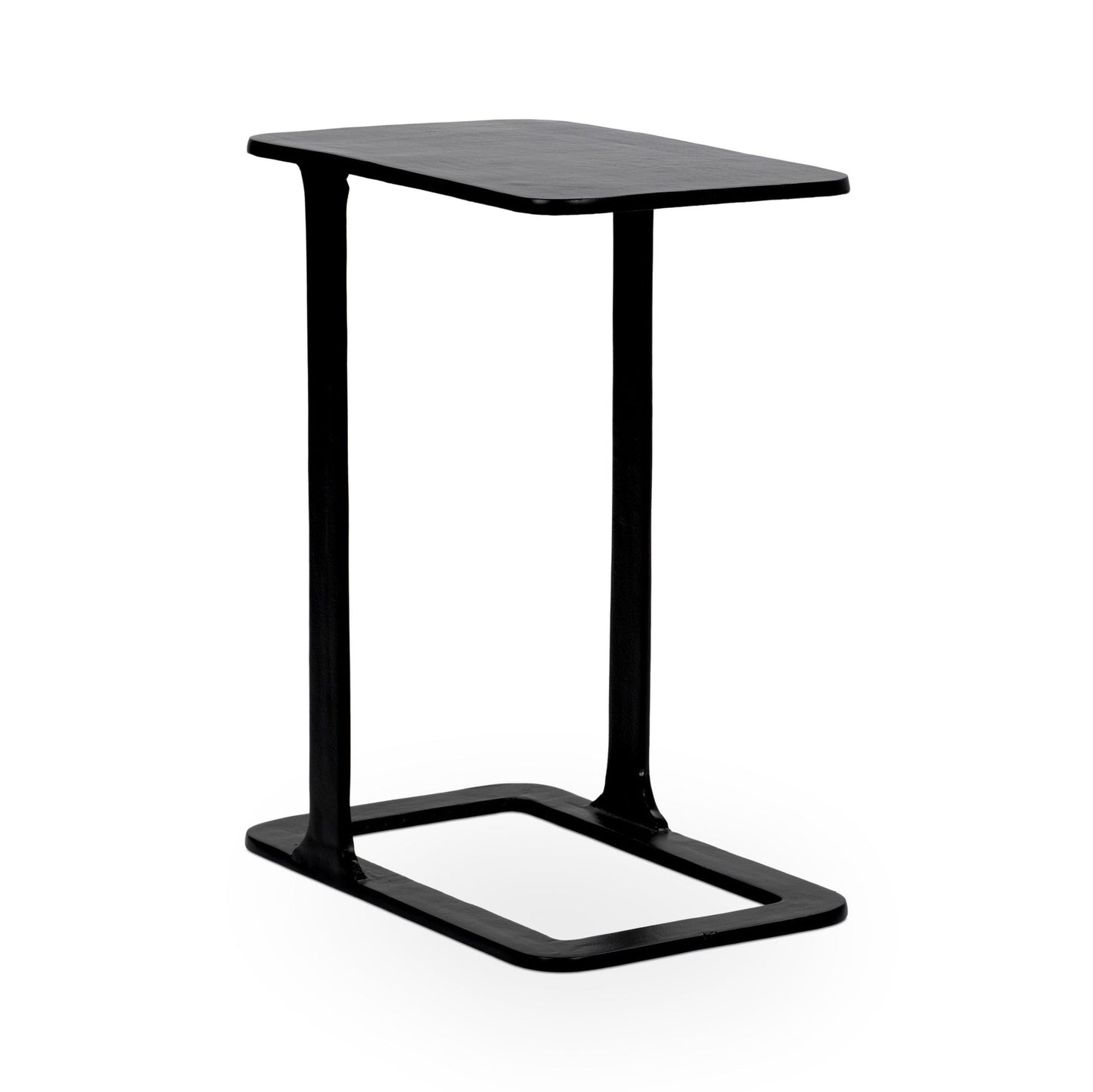 Black Cast Aluminum Accent & End Table Geanna Accent Table Collection