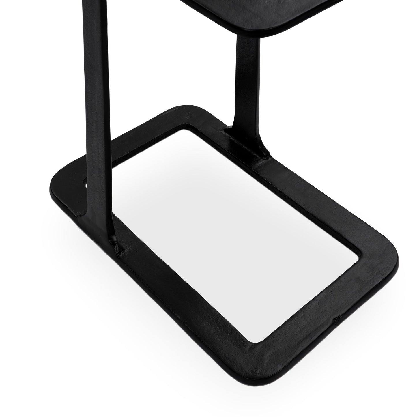 Black Cast Aluminum Accent & End Table Geanna Accent Table Collection