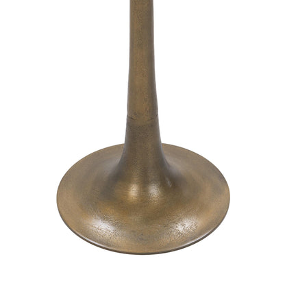 Brass Cast Glass Accent & End Table Fabiana Accent Table Collection