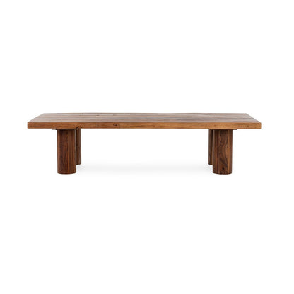Burnt Umber Reclaimed Wood Coffee Table Alto Coffee Table Collection