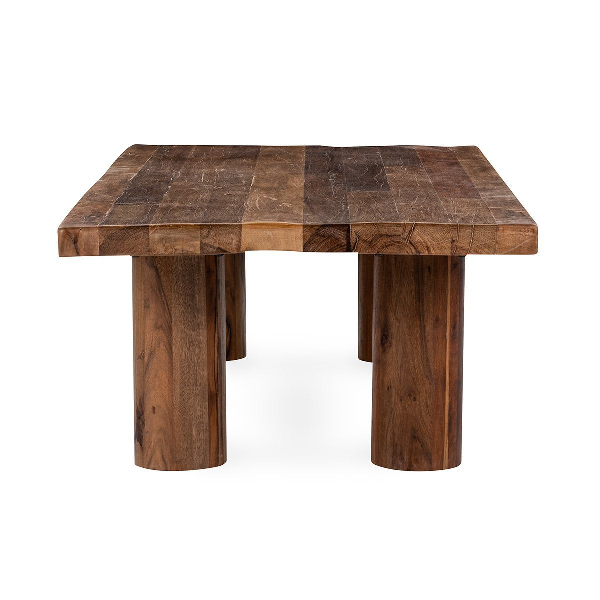 Burnt Umber Reclaimed Wood Coffee Table Alto Coffee Table Collection