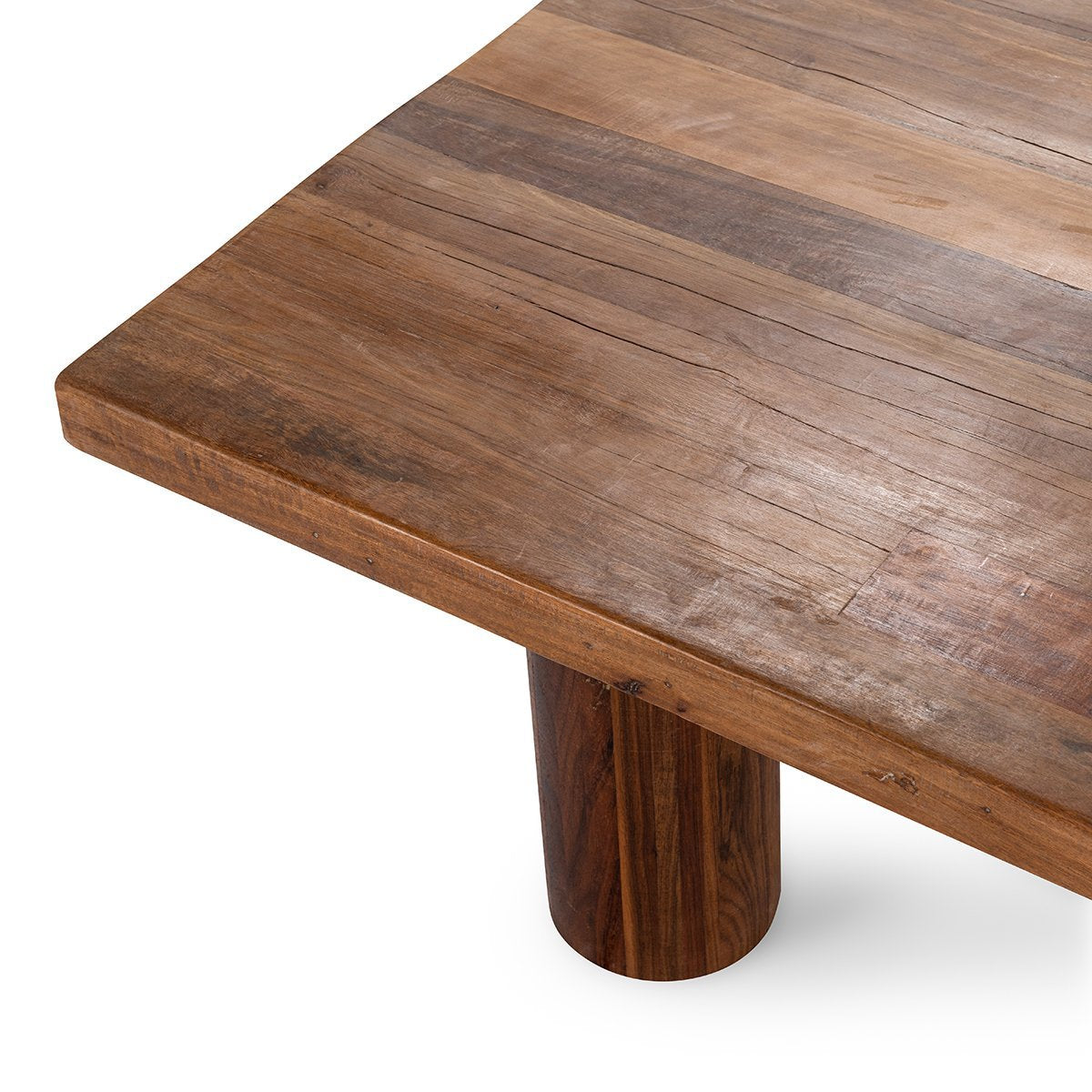 Burnt Umber Reclaimed Wood Coffee Table Alto Coffee Table Collection