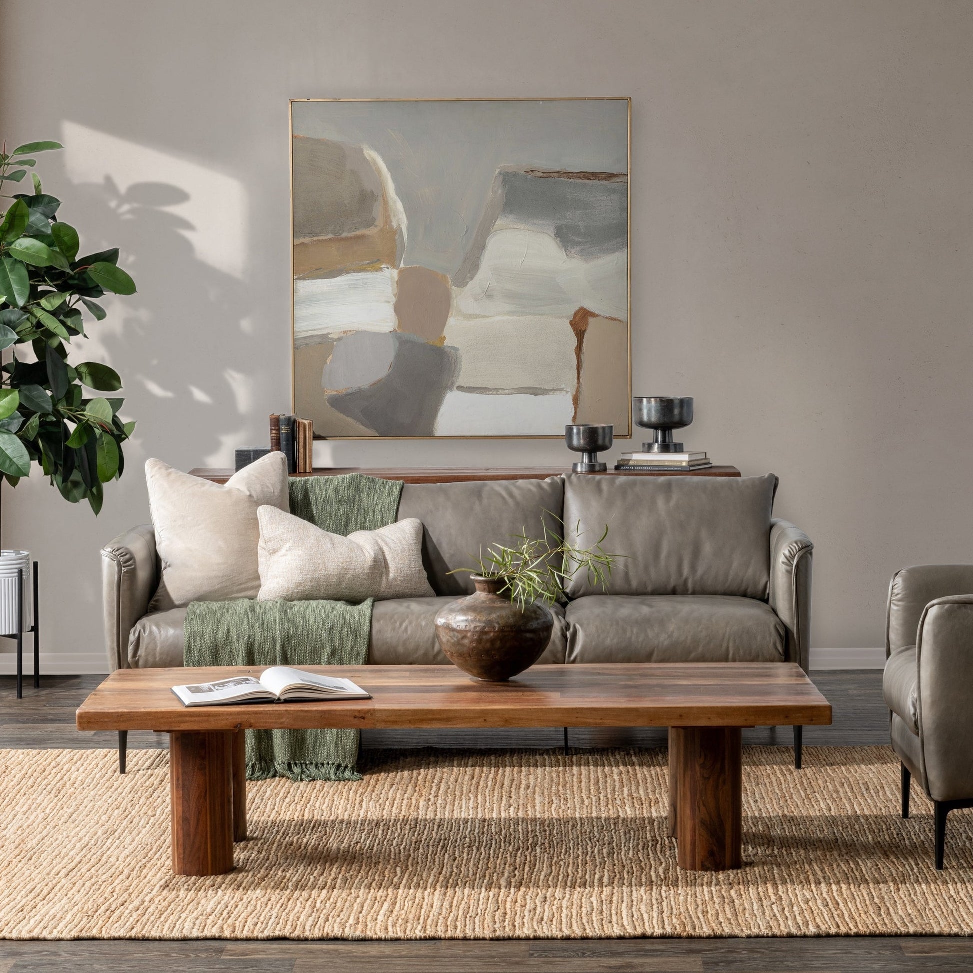 Burnt Umber Reclaimed Wood Coffee Table Alto Coffee Table Collection