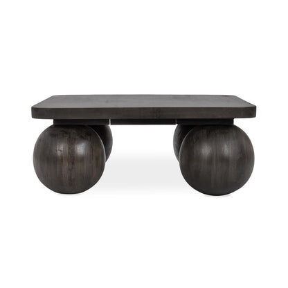 Charcoal Mango Wood Coffee Table Delyla Coffee Table Collection